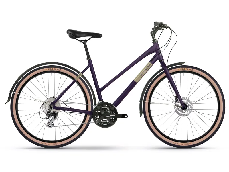 Raleigh Strada City 650b Mid-Step Hybrid Bike - Small Frame