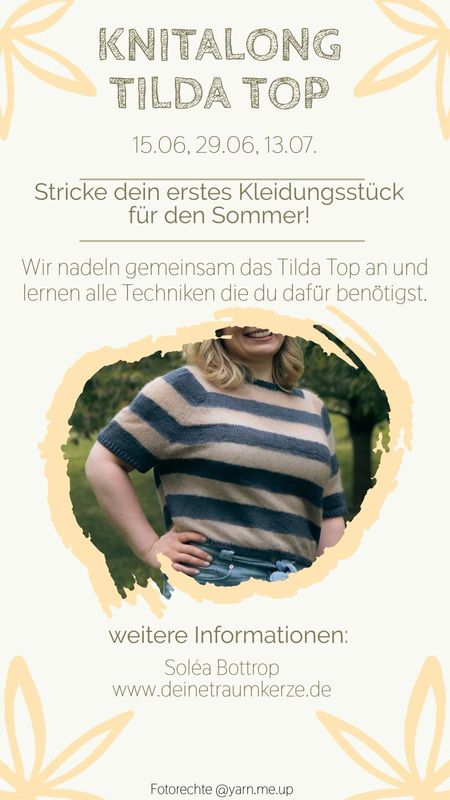 Workshopserie: Stricken lernen - 15.06.2026 - 29.06.2026 jeweils 18:00 bis 20:00 Uhr (3 Termine)