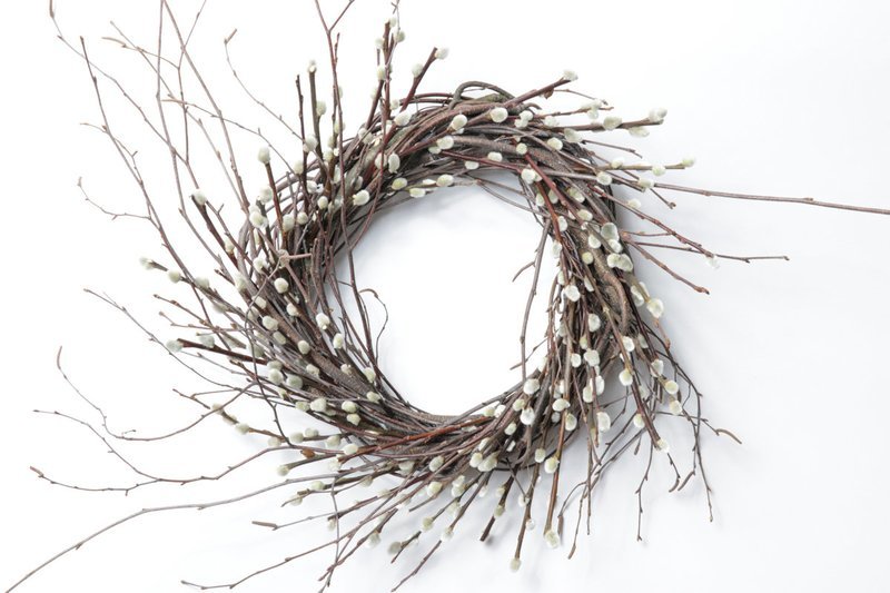 12" Pussy Willow Twist Case of 4