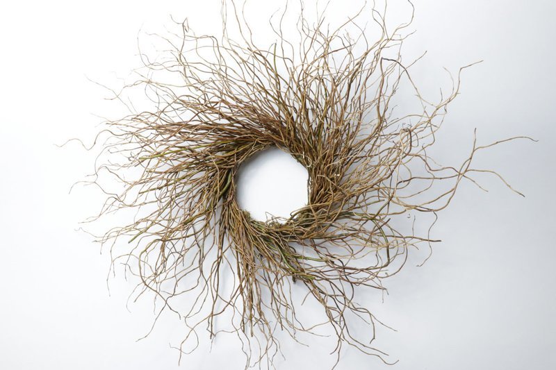 30" Curly Willow Wreath Case of 4