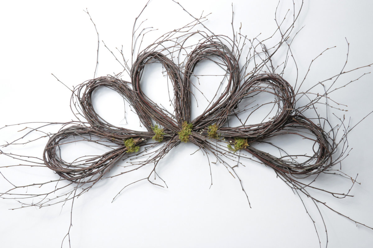 Birch Flower Loop Swag Case of 6