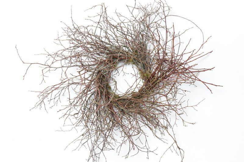 18" Blueberry Wreath Case of 6