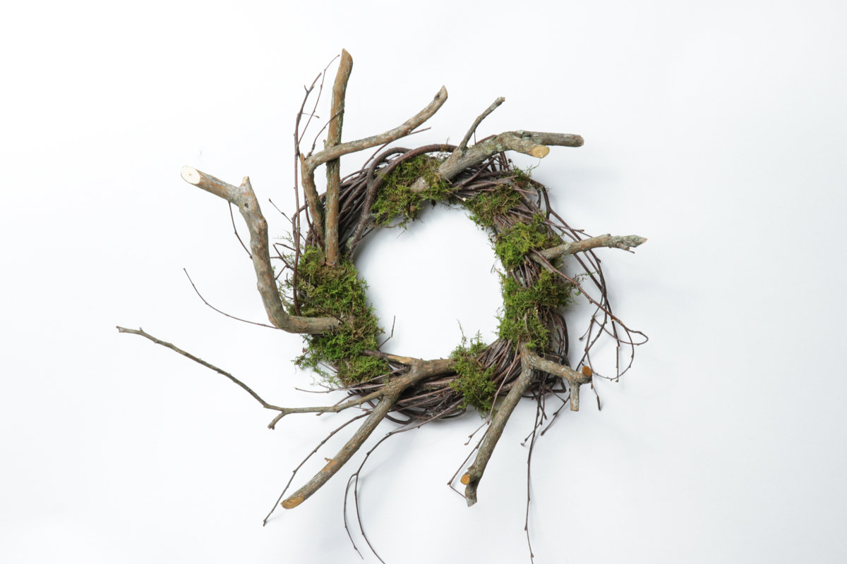 9" Chunky Blueberry Wreath Case of 6
