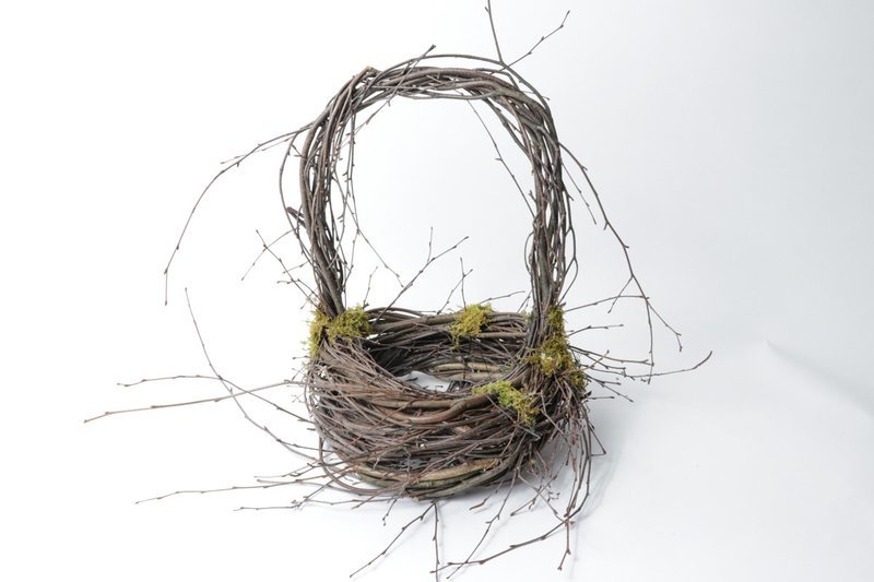12" Birch/Huck Basket Case of 4
