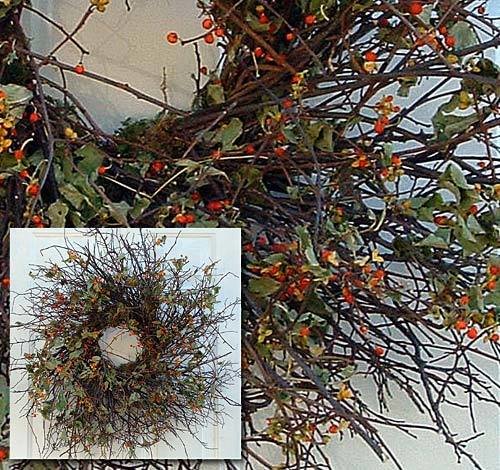 Bittersweet Mixed Size Wreaths - Case of 6