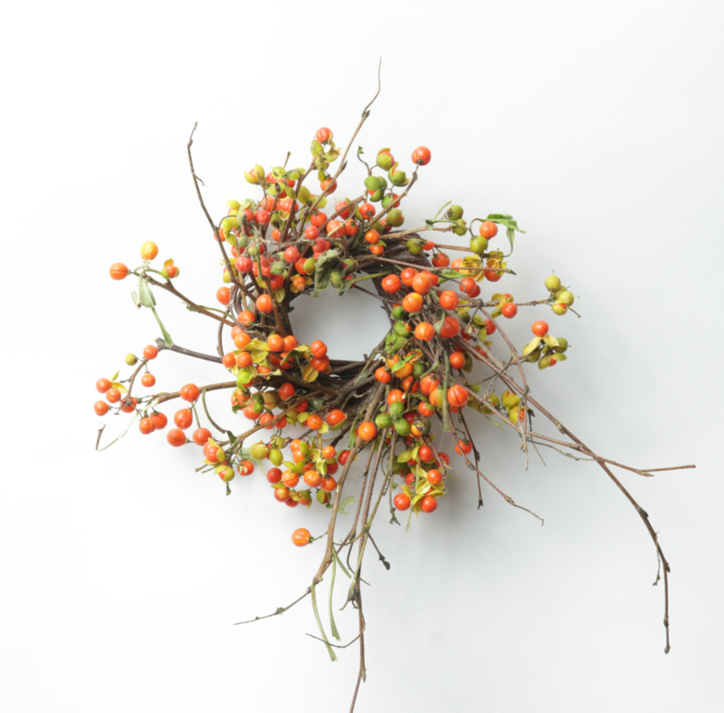 2" Birch/Bittersweet Wreath - Case of 24