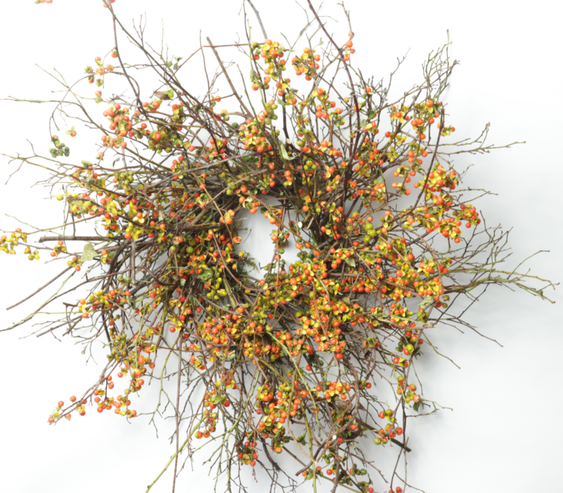 18" Bittersweet Wreath - Case of 4