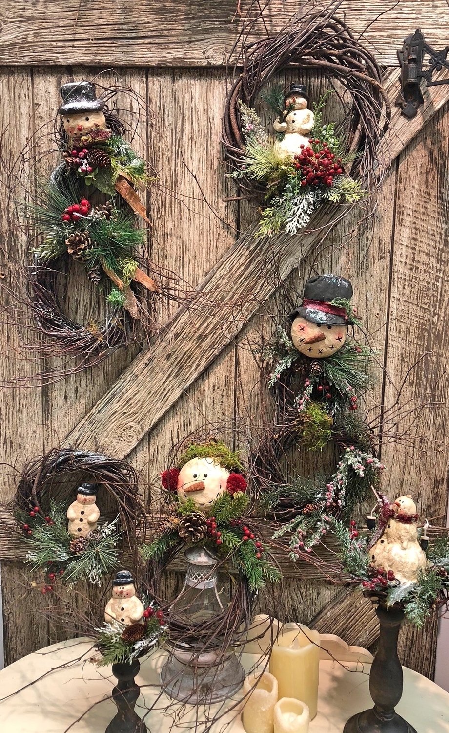 BEST VALUE! Snowmen Mixed Set - Case of 15 (set includes: 3- 2,4,6", 3-4,6", 3-6", 3-9", 3-2")