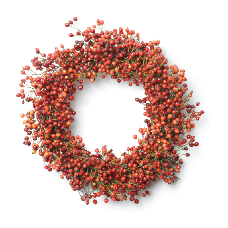 9" Rosehip Candle Ring - Case of 8