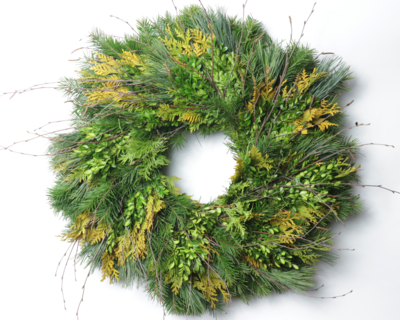 #5 Mixed Greens (Douglas Fir, White Pine, Golden Cedar, Boxwood, Birch)