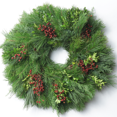 #8 Mixed Greens (Douglas Fir, Boxwood, Juniper, Rosehips)