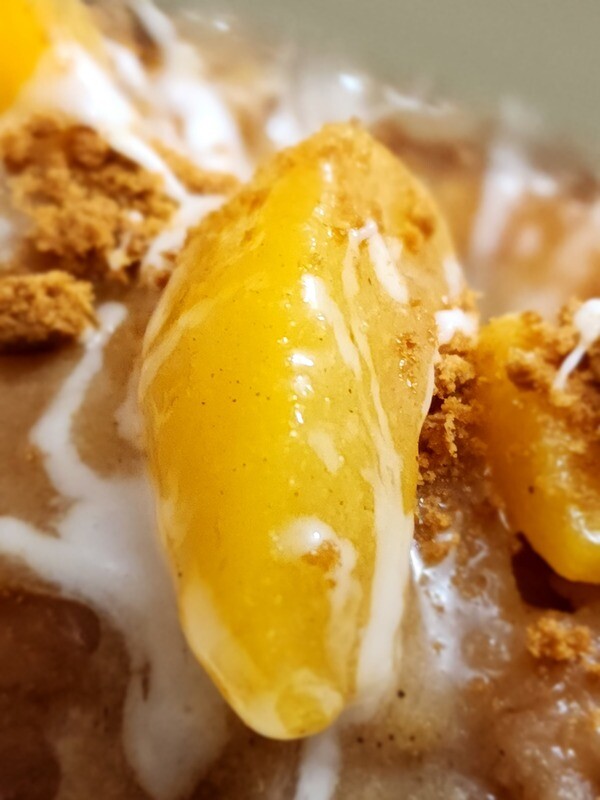 Peach Cobbler Pound Cake