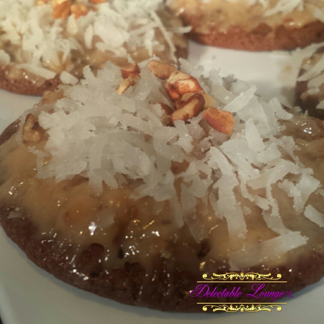 German Chocolate Cookies