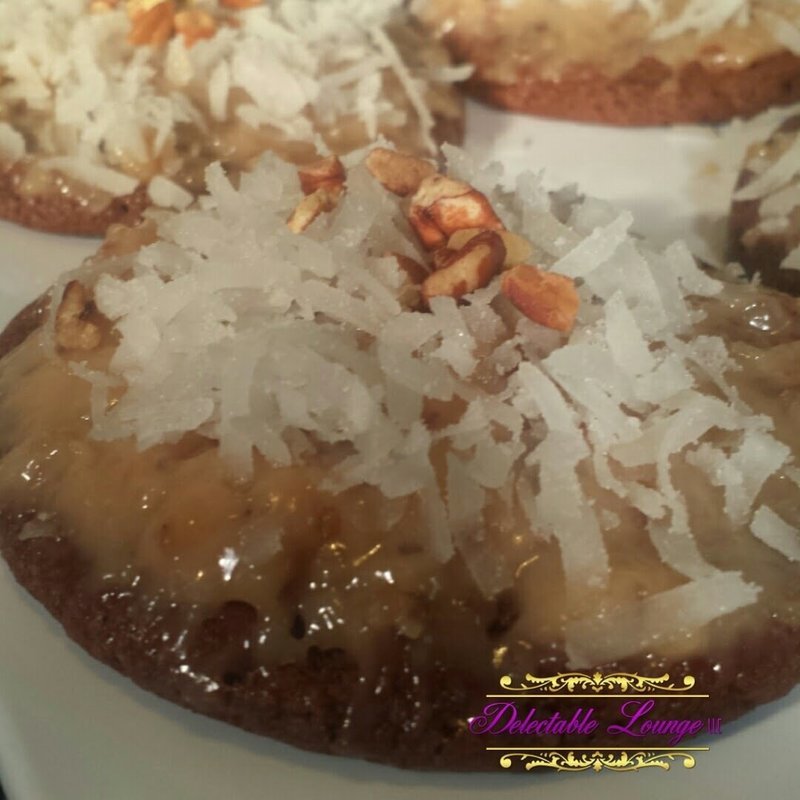 German Chocolate Cookies