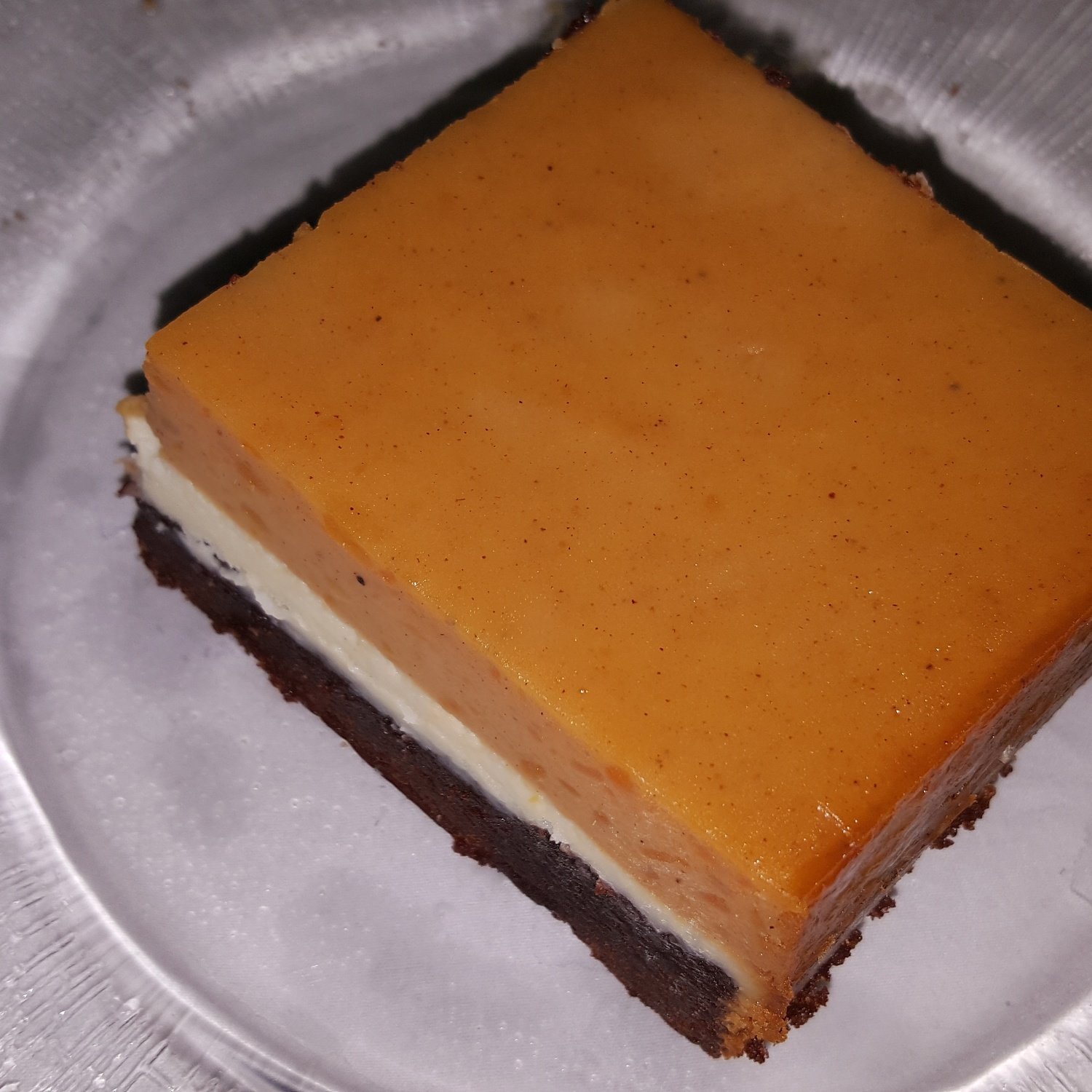 Sweet Potato Cheesecake Brownies
