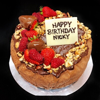 Hazelnut Chocolate Cheesecake