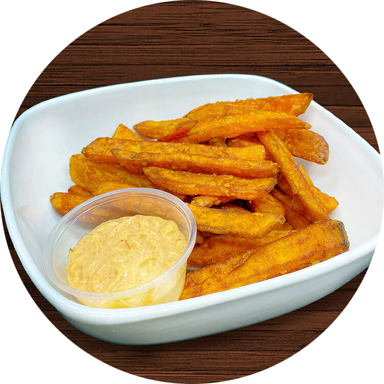 Yam Fries (with house-made chipotle mayo)