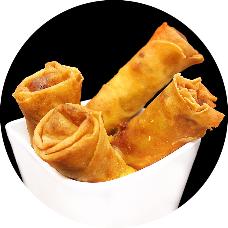 Veggie Spring Rolls (4pcs) (with sweet chili sauce) 🥬