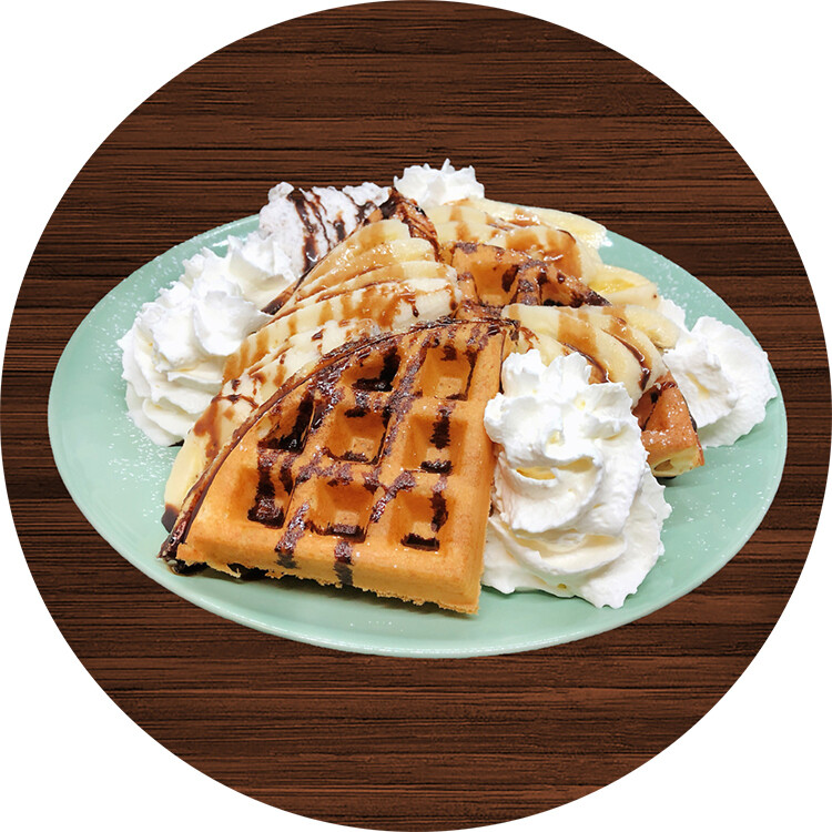 Banana Waffle