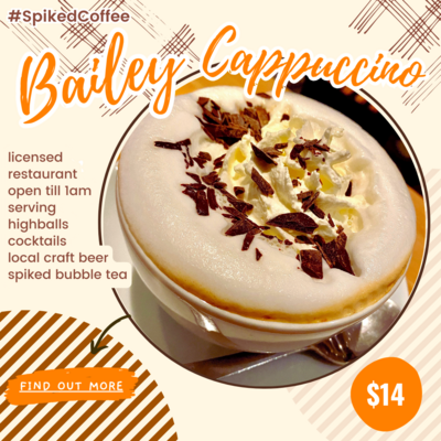 BAILEYS CAPPUCCINO (10oz)