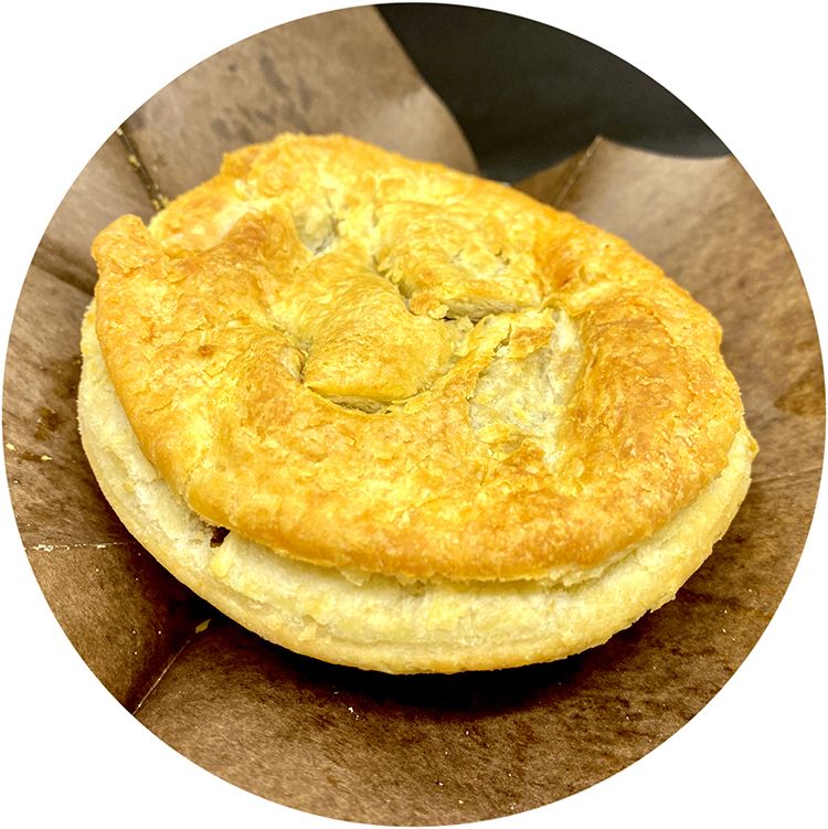 Steak, Cheese &amp; Bacon Hand Pie