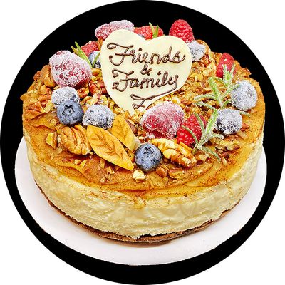 🎂 Decorated Whole Cheesecake