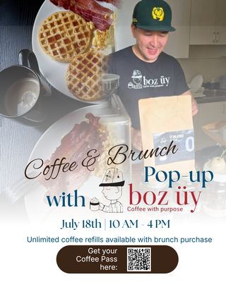 Upcoming Pop-up