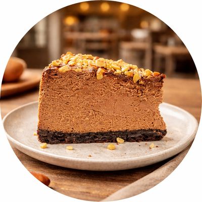 Hazelnut Chocolate Cheesecake