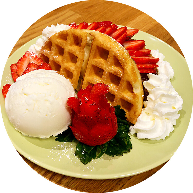 Strawberry Waffle
