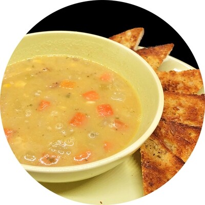 Bacon Clam Chowder (16oz)