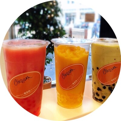 Fruit Flavoured Slush, Smoothie, Shake