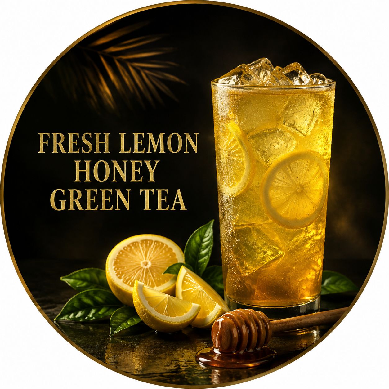 🏆 Top Seller - Fresh Lemon Honey Green Tea 🍋