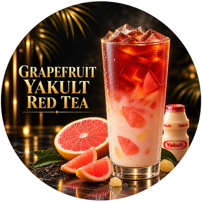 🏆 Hidden Gem - Grapefruit Yakult Red Tea