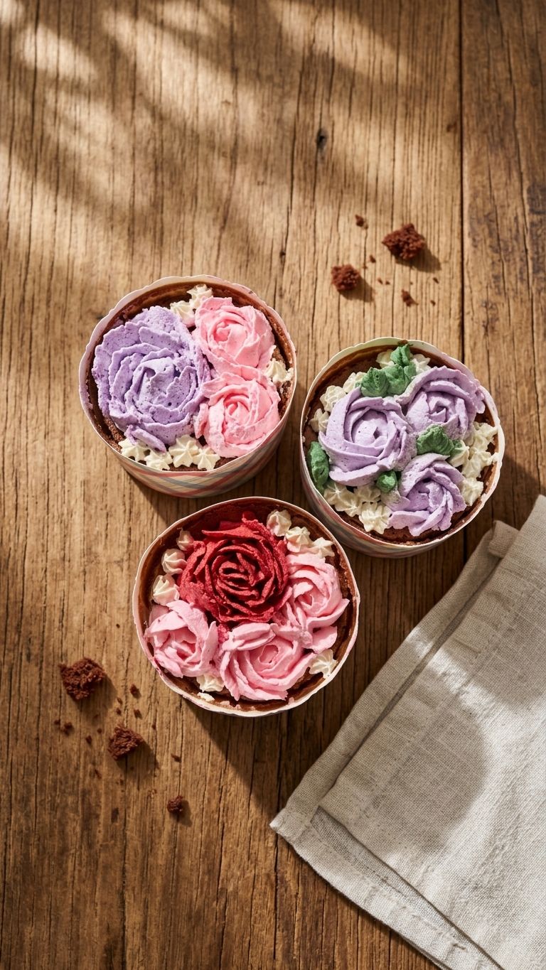 Floral Individual 4" Cheesecakes