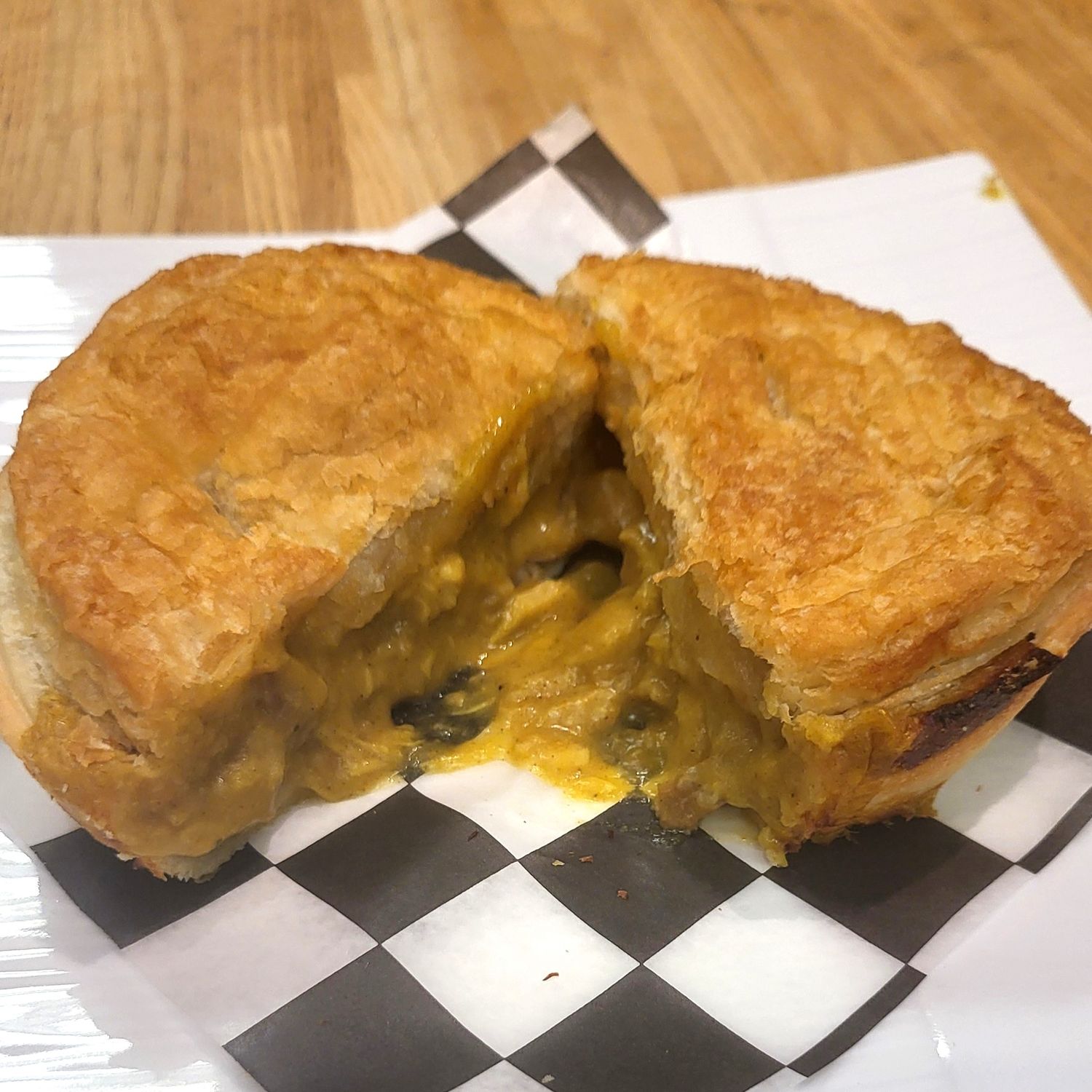 Curry Chicken Hand Pie