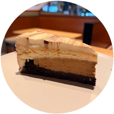 Salted Caramel Cold Brew Cake