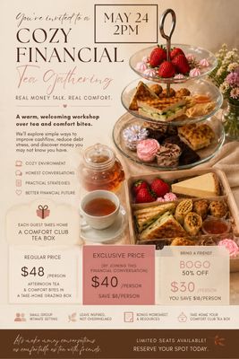 Cozy Financial Tea Gathering
