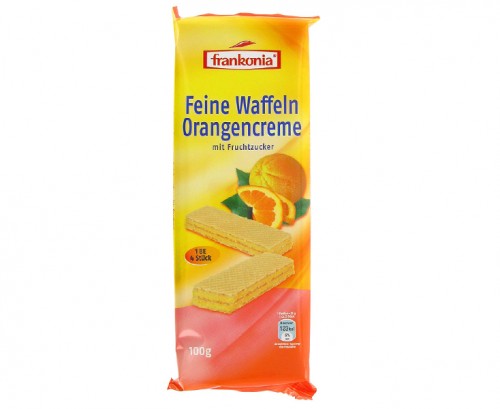 Wafer Frankonia Naranja Sugar Free