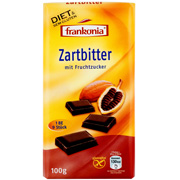 Chocolate Bitter Frankonia Sugar Free