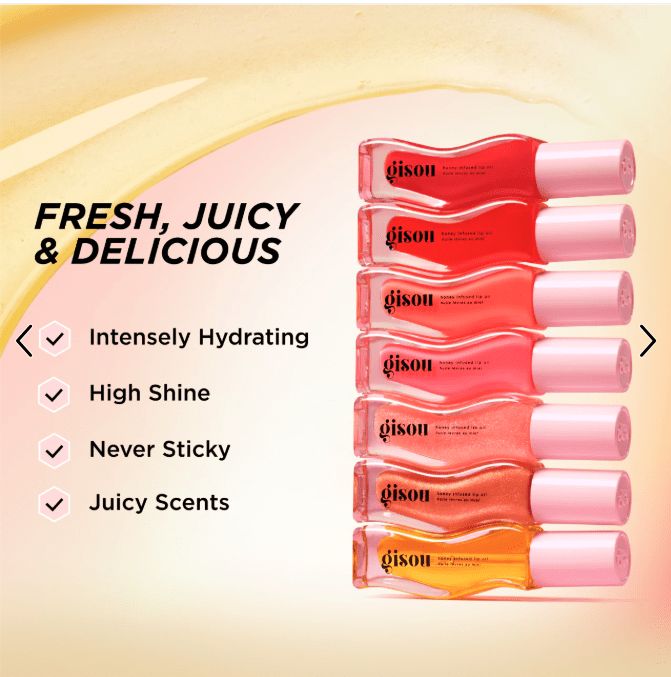 Gisou Honey Infused Hydrating Lip Oil