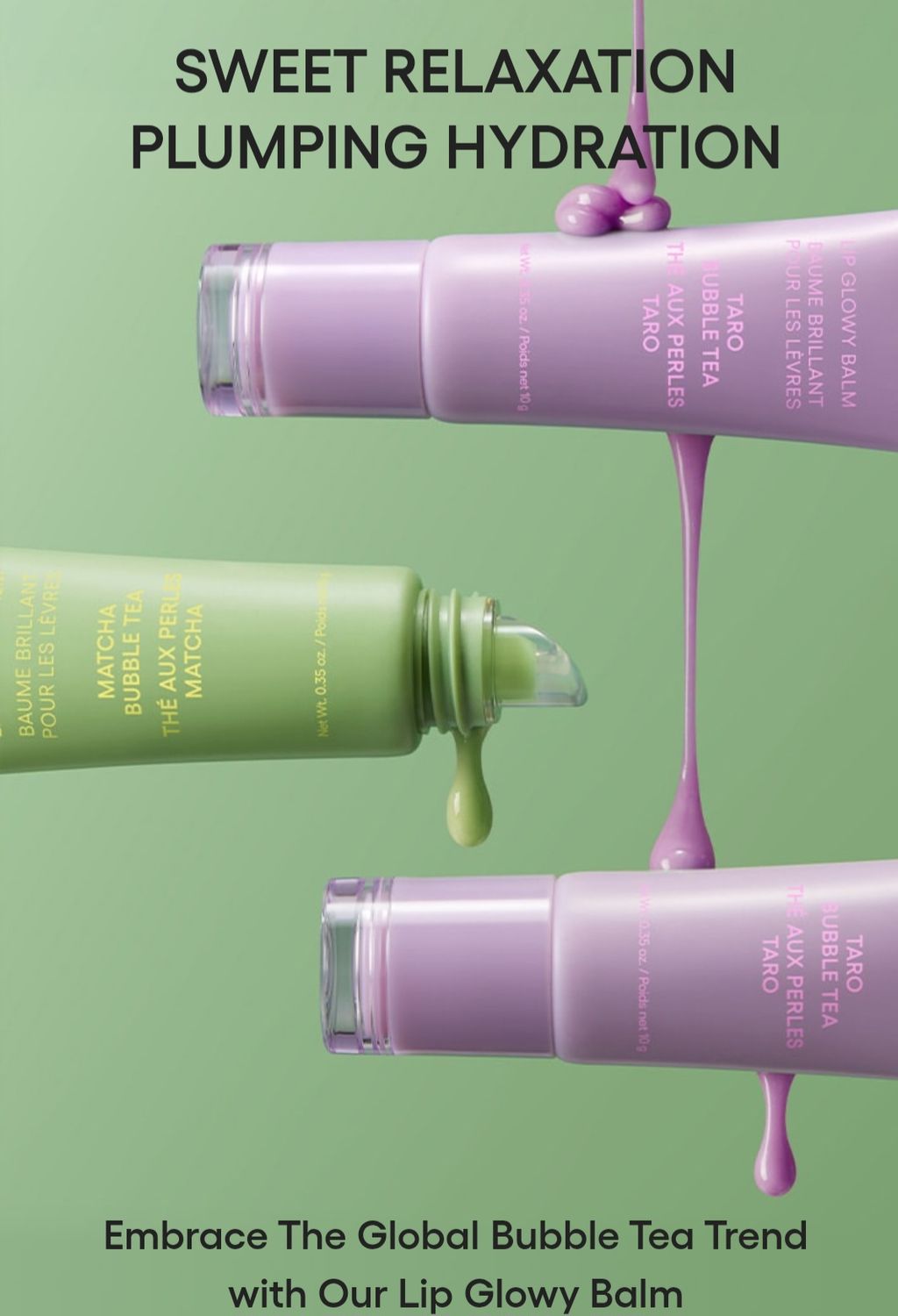 Laneige Lip Glowy Balm- Limited Edition Bubble Tea Collection