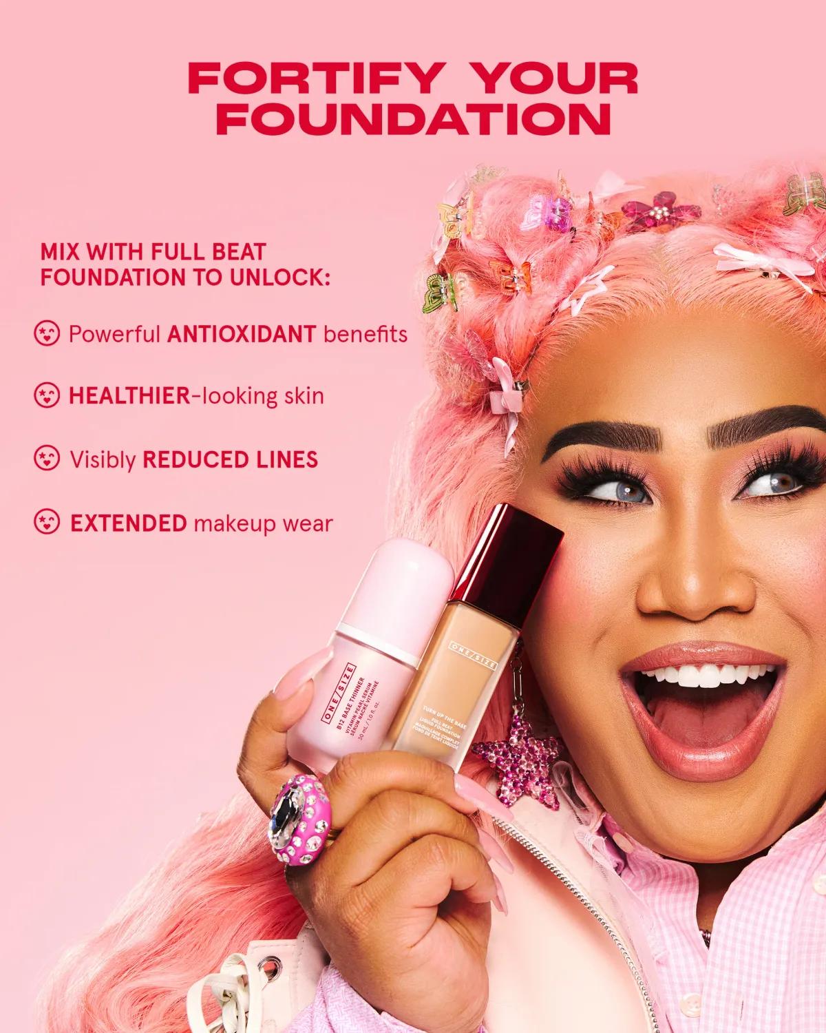 B12 Base Thinner Luminous Vitamin Pearl Boosting Serum