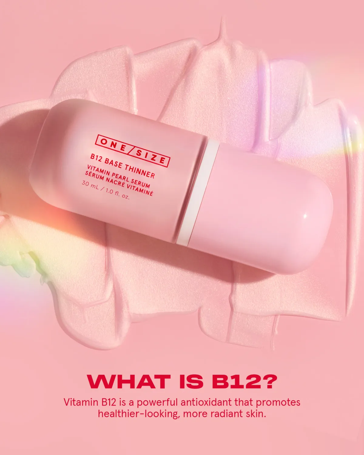 B12 Base Thinner Luminous Vitamin Pearl Boosting Serum