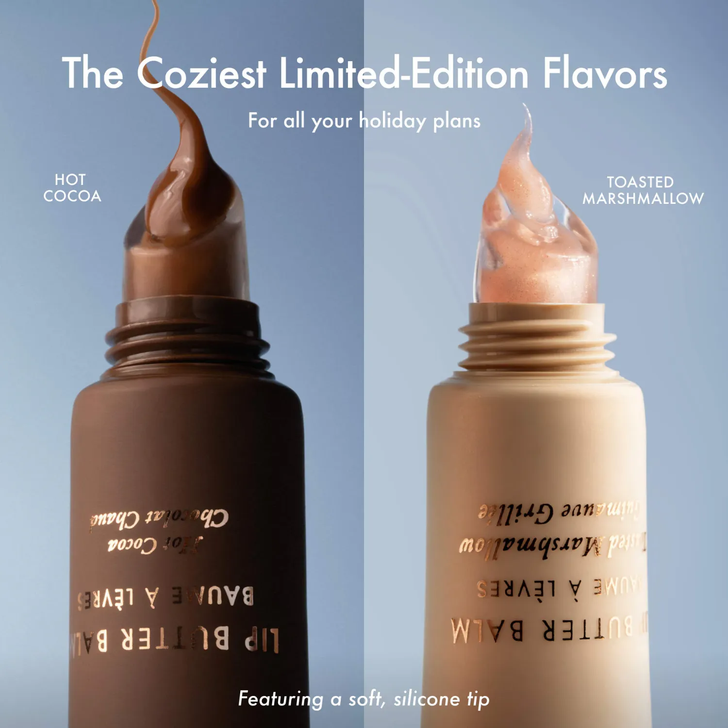 Summer Fridays: The Holiday Trio Set with Lip Butter Balm in Hot Cocoa &amp; Toasted Marshmallow