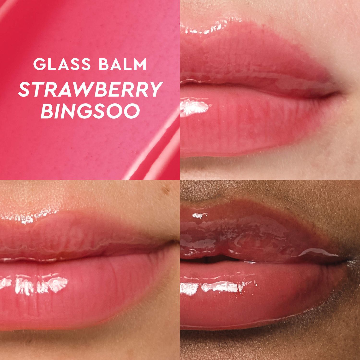 Glow Recipe  Mini Glass Balm Lip Collection Gift Set