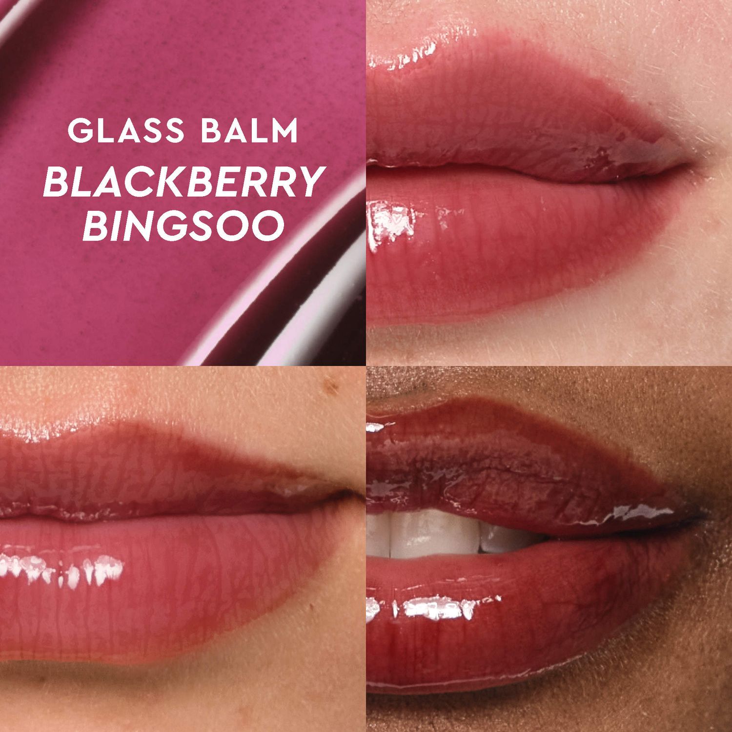 Glow Recipe  Mini Glass Balm Lip Collection Gift Set