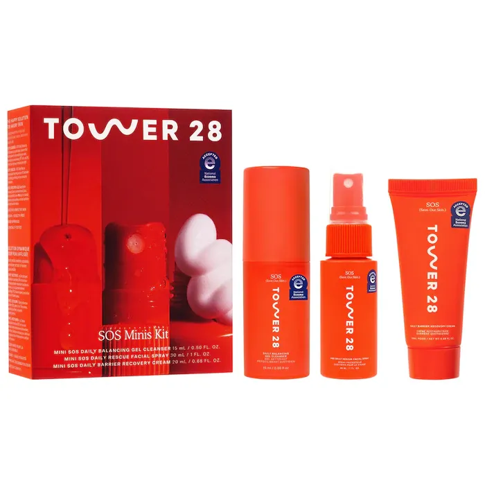 Tower 28 Beauty  Mini SOS Skincare Bestsellers Set