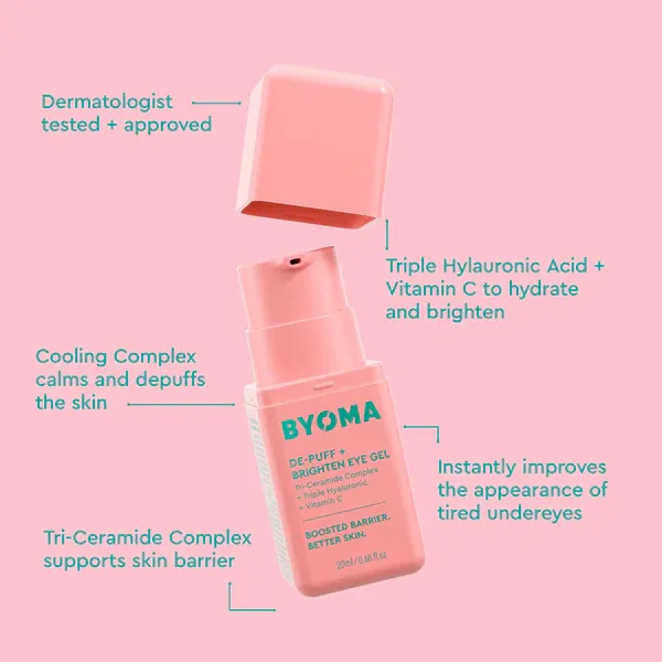 Byoma De-Puff + Brighten Eye Gel