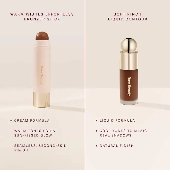 Rare Beauty by Selena Gomez  Warm Wishes Effortless Cream Bronzer Stick