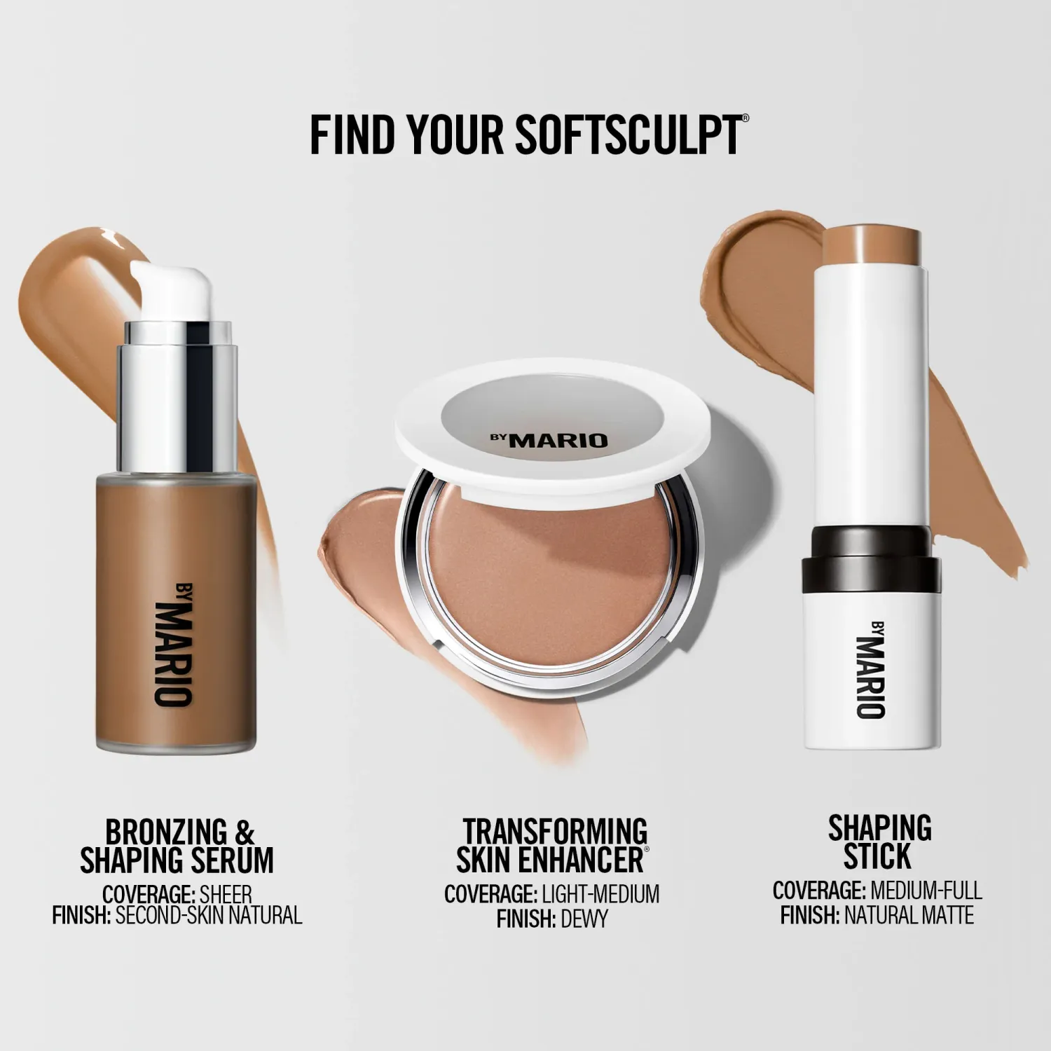 Makeup by Mario Soft Sculpt® Cream Contour &amp; Bronzer Shaping Stick